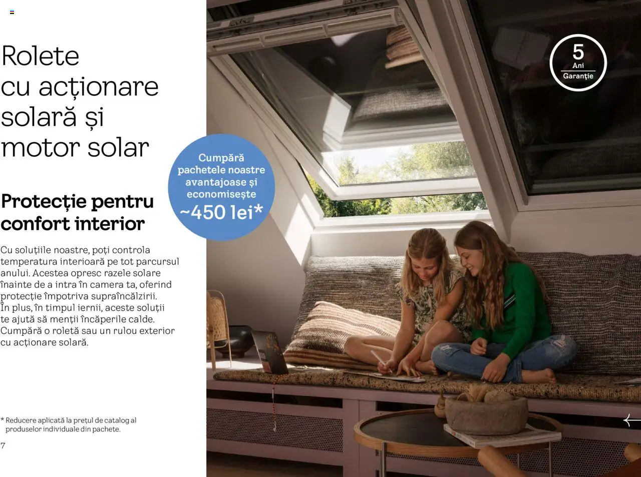 Velux catalog - Explorează pachetele de produse – valabil de la 25.02.2025 | Pagină: 7 | Produse: Cameră