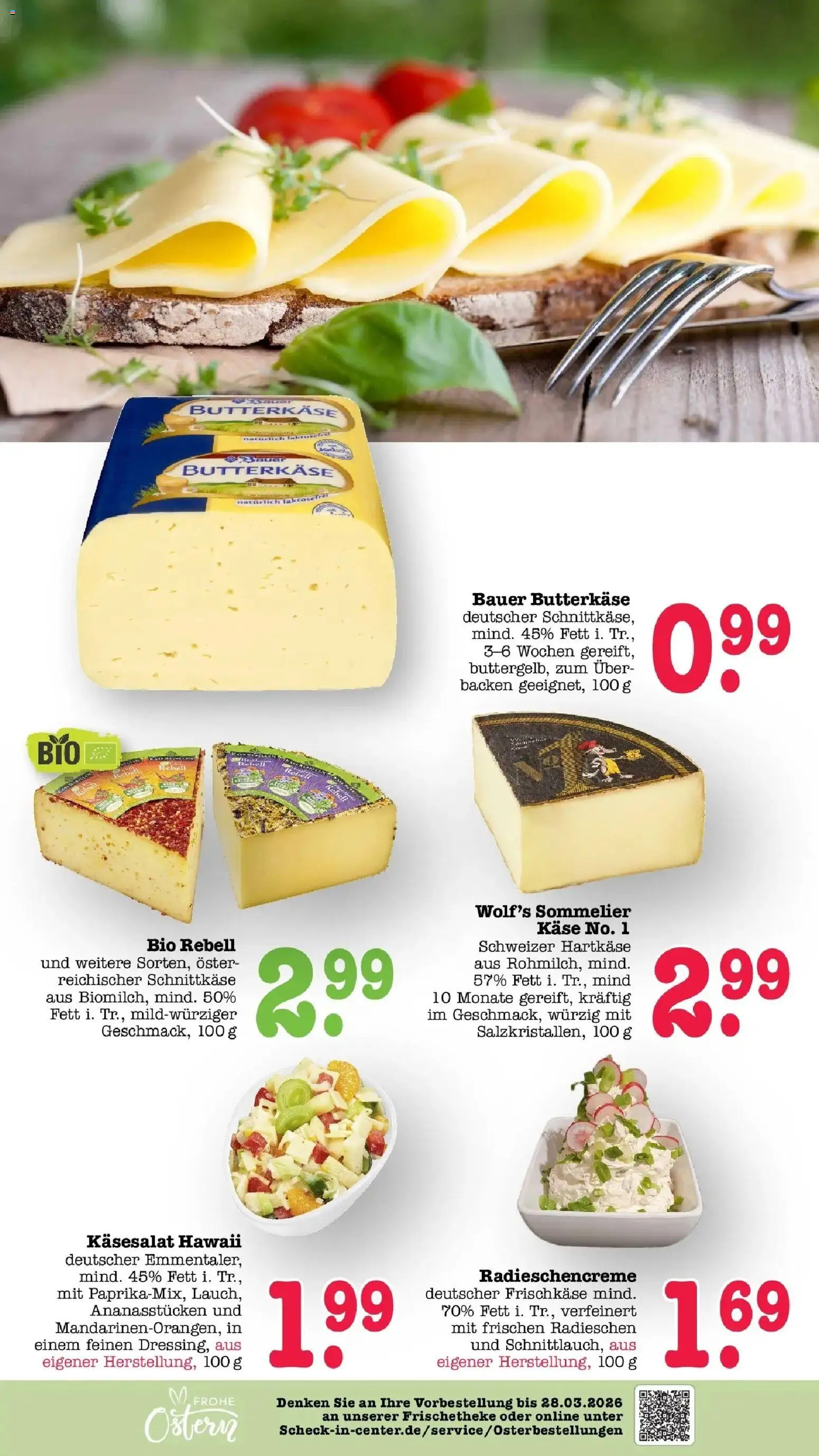 Angebote – gültig ab 16.03.2026 | Seite: 6 | Produkte: Käse, Frischkase