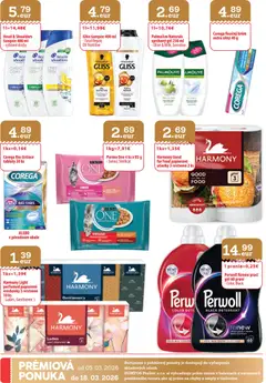 CBA Komfos leták platný od 05.03.2026 | Strana: 32 | Produkty: Perwoll, Šampón, Krém, Head & Shoulders