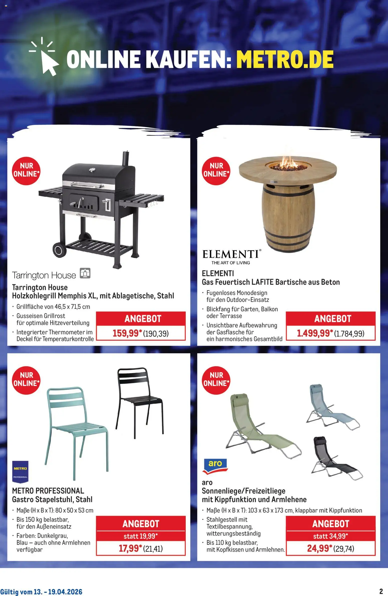 Metro Online: Wochen-Angebote – gültig ab 13.04.2026 | Seite: 2