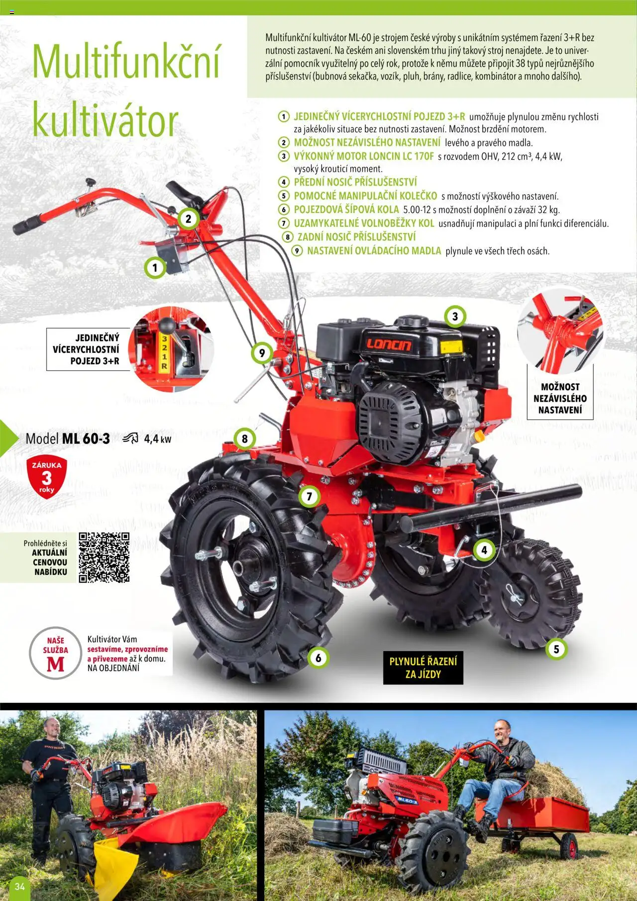 Mountfield katalog 2025 od 16.04.2025 | Strana: 34 | Produkty: Kultivátor, Kola