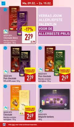 Aldi - Folder week 7 - Voorbeeld van een folder van Aldi, geldig van 09.02.2026 | Pagina: 32 | Producten: Melk, Chocolade, Bourbon, Crème