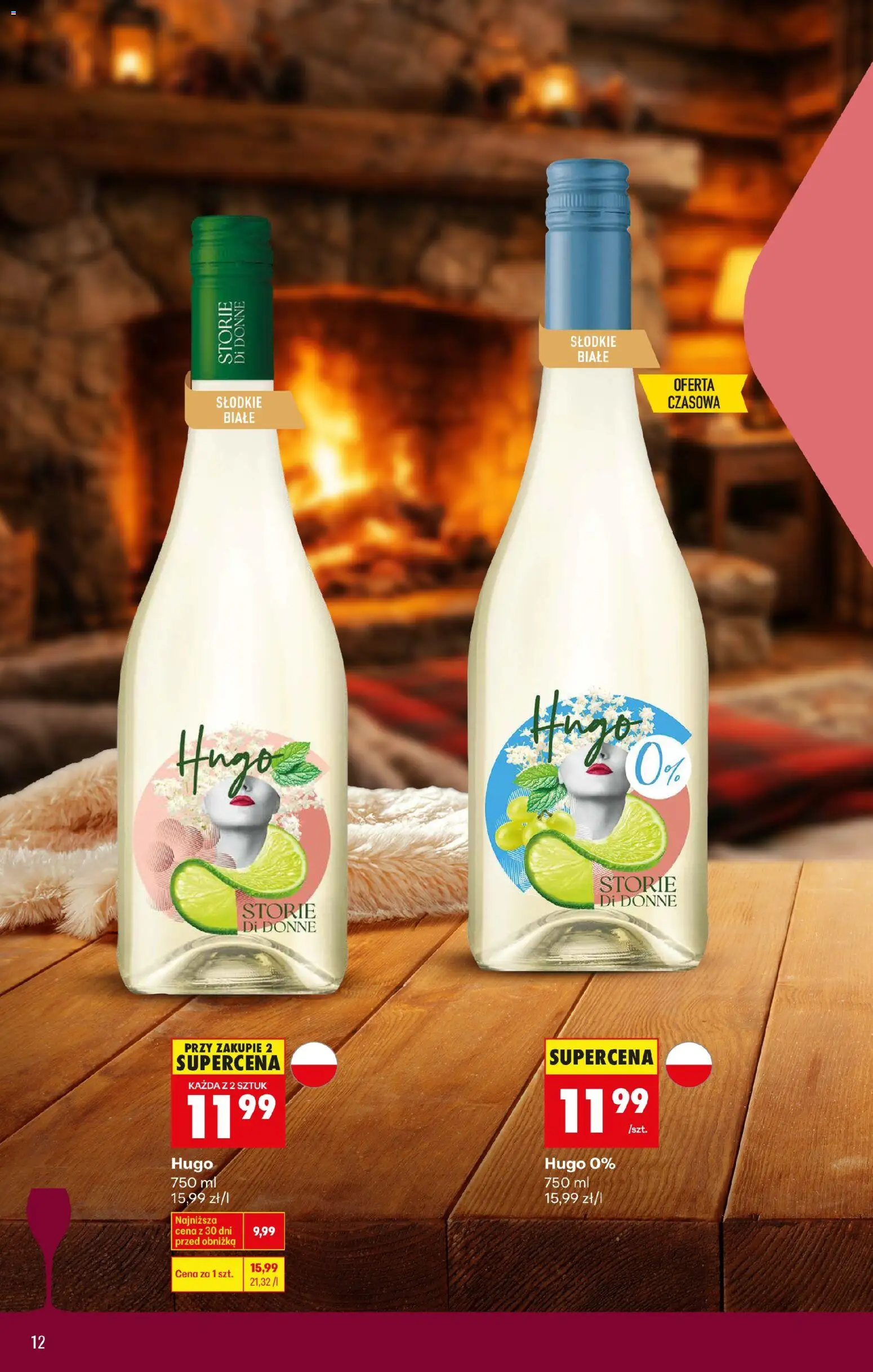 Biedronka gazetka - Czas na toast od 26.01.2026 | Strona: 12