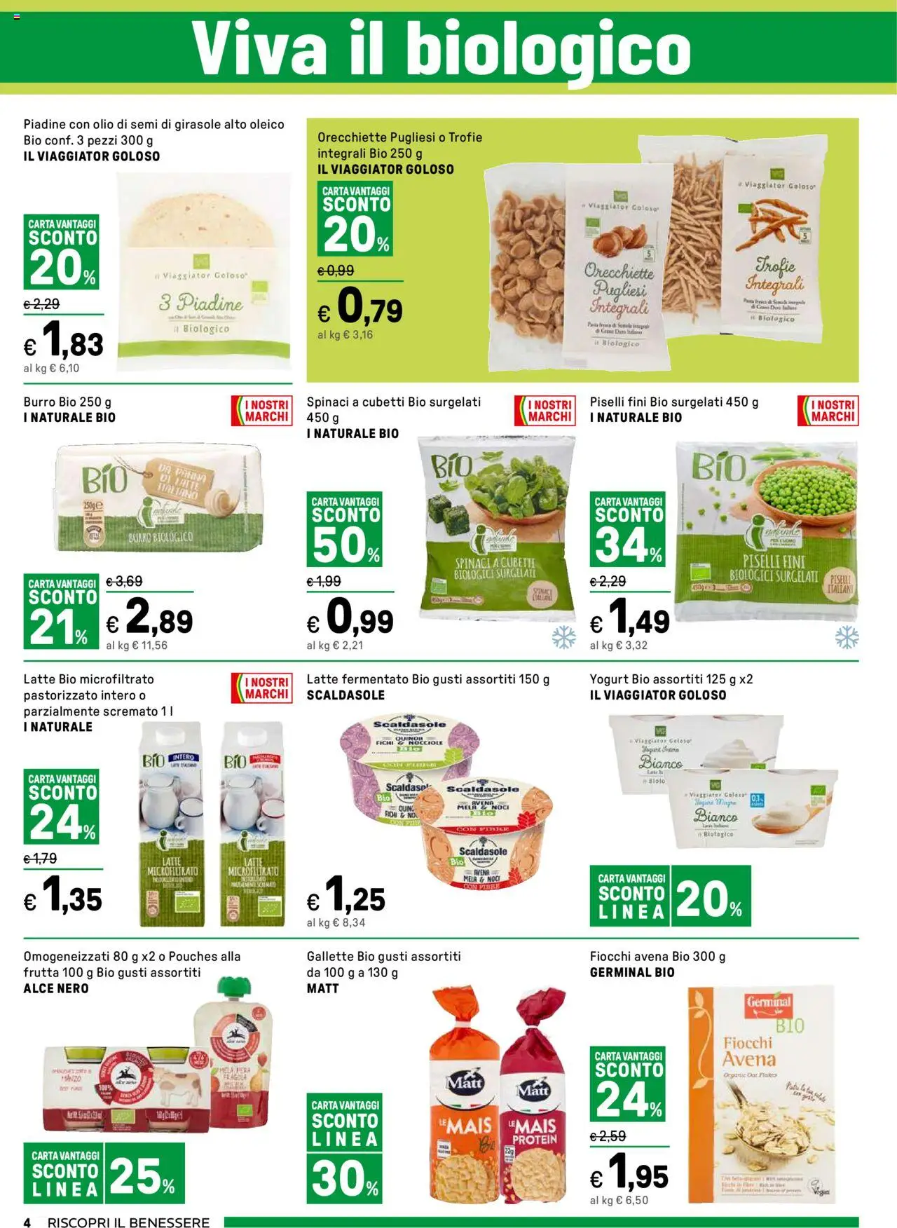 Volantino Iper del 18.08.2025 | Pagina: 3 | Prodotti: Panna, Noci, Nocciole, Gallette