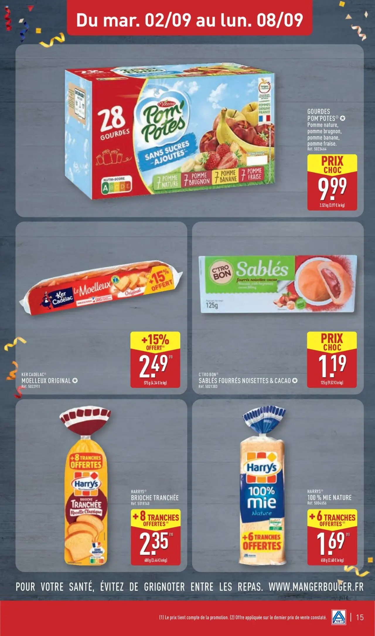  | Page: 18 | Produits: Fraise, Pomme, Noisettes, Pommes