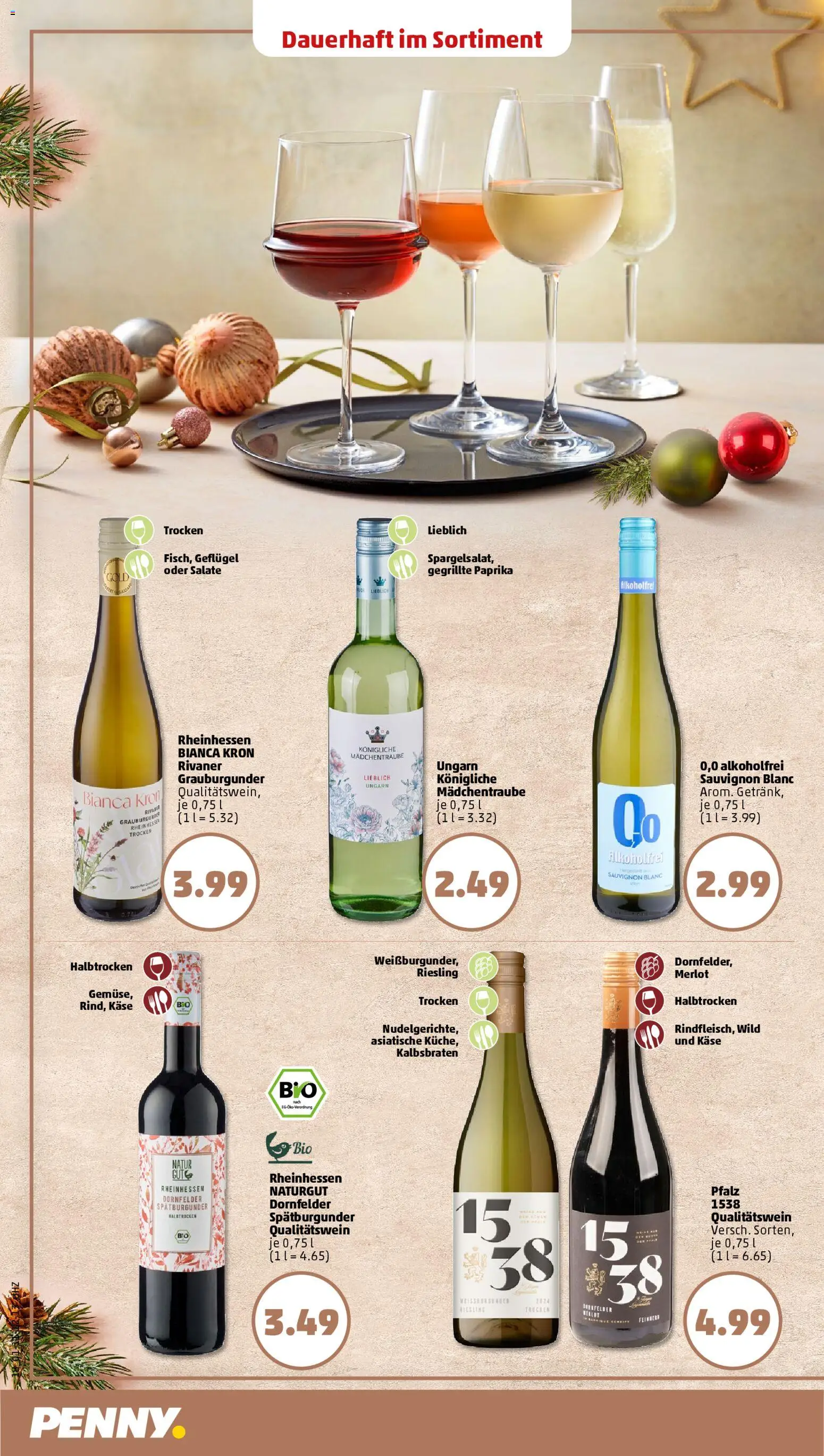 Penny Prospekt 	 – gültig ab 03.11.2025 | Seite: 20 | Produkte: Käse, Merlot, Paprika