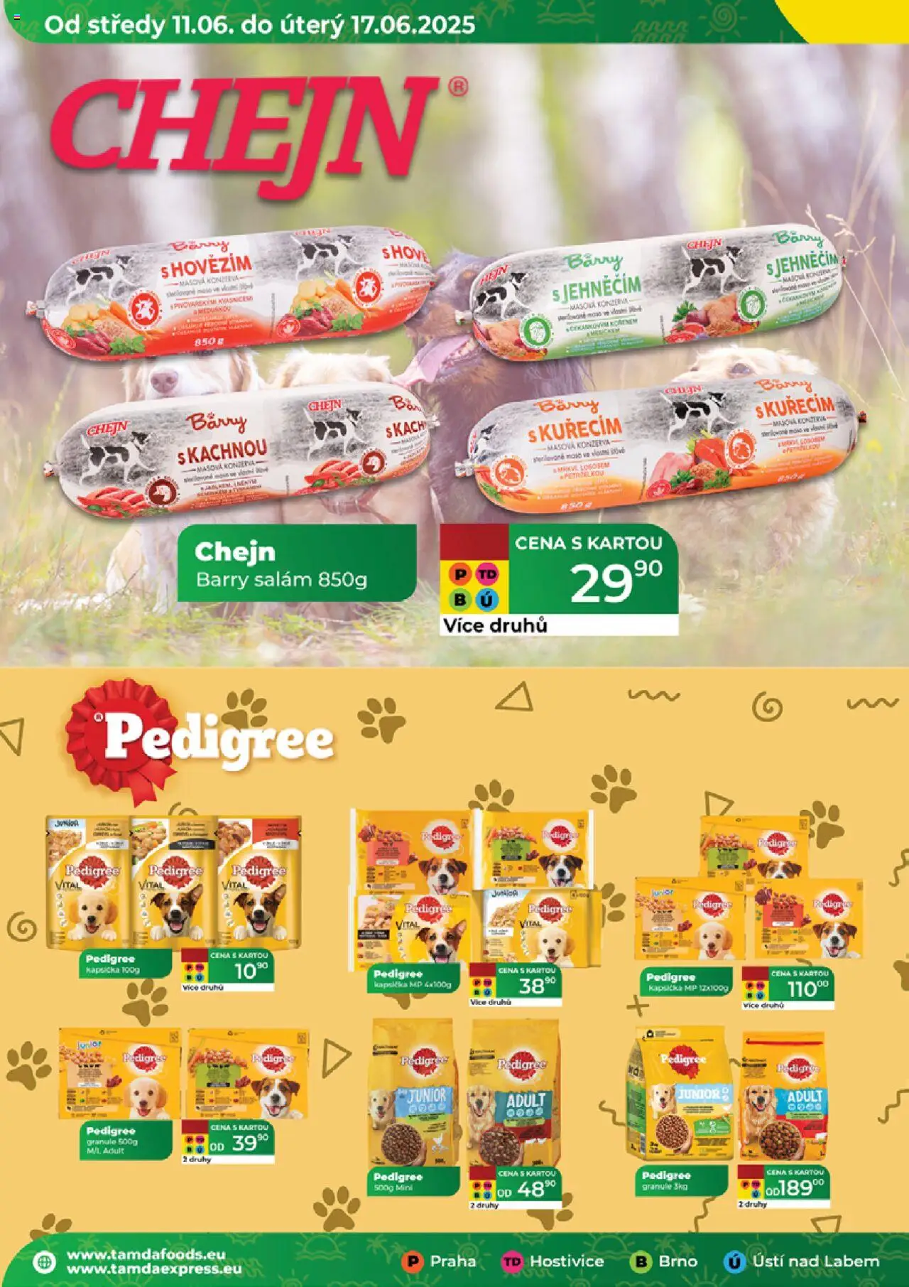 Tamda Foods leták od 11.06.2025 | Strana: 32 | Produkty: Salám, Granule, Pedigree, Maso