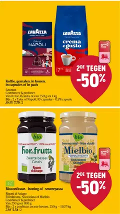 Delhaize folder week 48 - Voorbeeld van een folder van Delhaize, geldig van 27.11.2025 | Pagina: 23 | Producten: Cassis, Lavazza, Pads, Crème