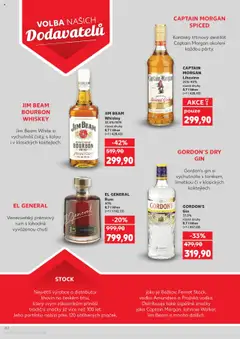 Náhled letáku CAPTAIN MORGAN SPICED, Karibský třtinový destilát Captain Morgan okoření každou párty. od 15.10.2025 | Strana: 42
