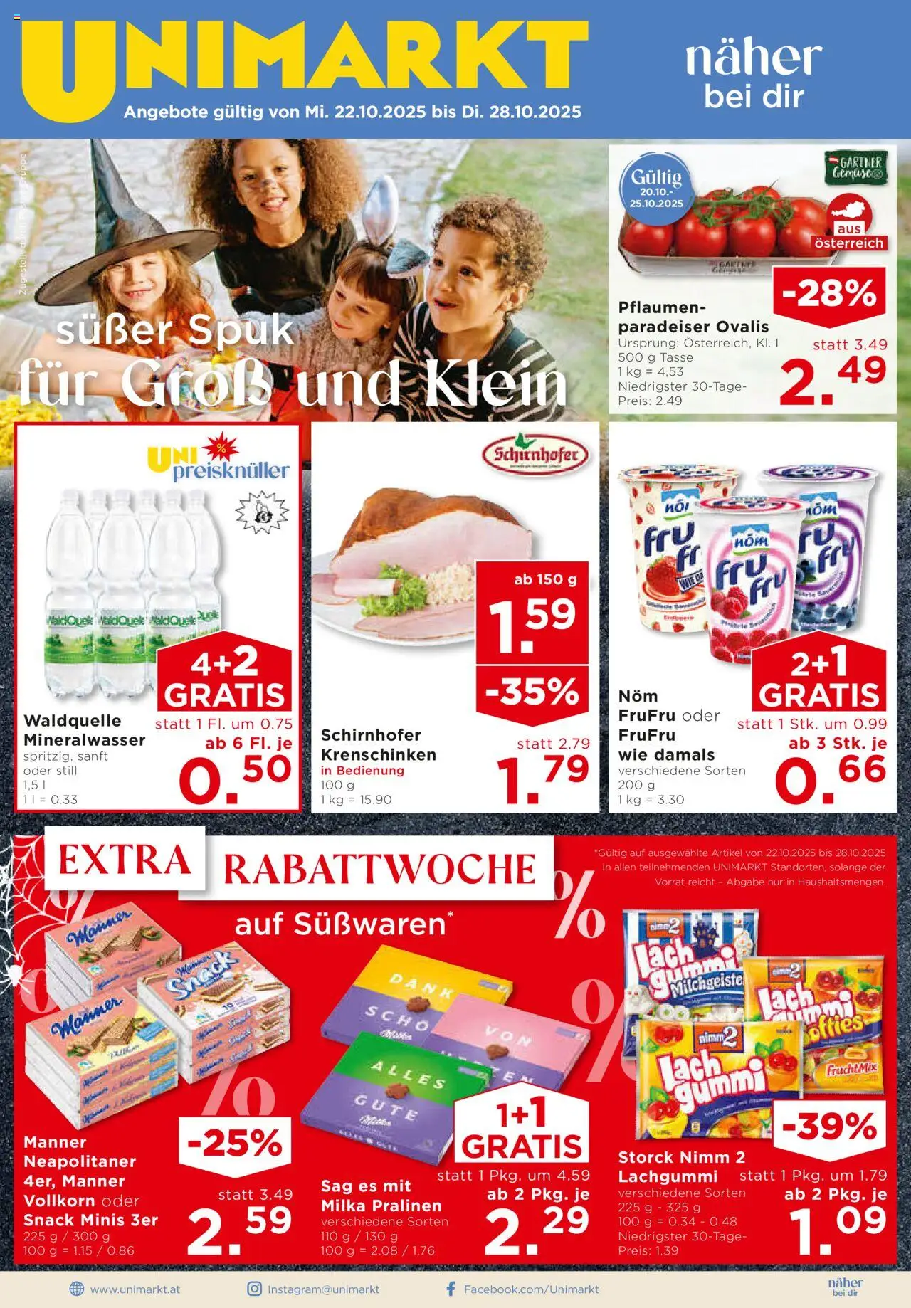 Unimarkt Flugblatt gültig ab 22.10.2025 | Seite: 3