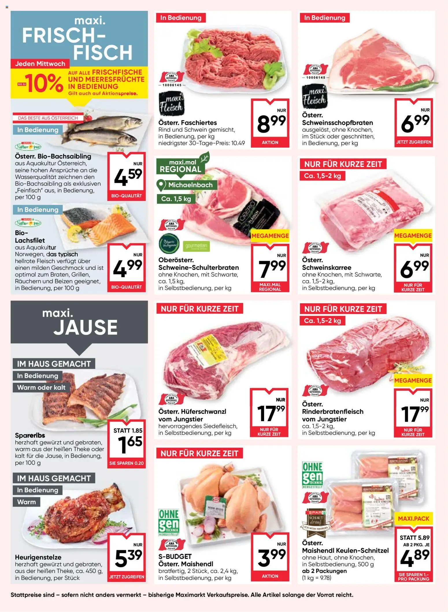 Maximarkt Flugblatt gültig ab 12.02.2026 | Seite: 12 | Produkte: Meeresfrüchte, Fisch