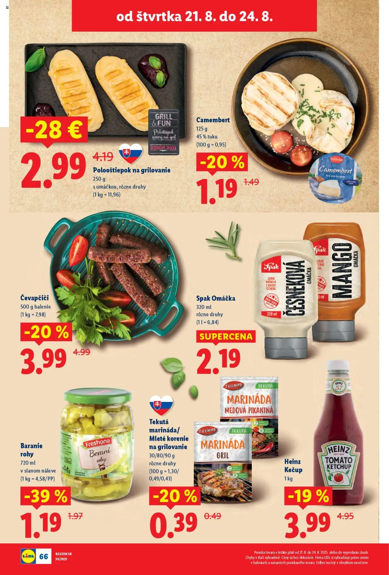 Lidl leták │ platný od 18.08.2025 | Strana: 72 | Produkty: Gril, Korenie, Mango