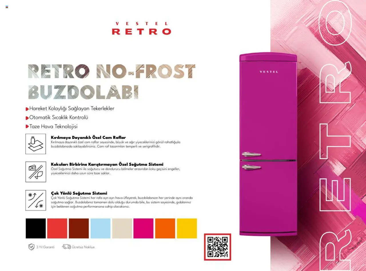 Vestel Retro Katalog - 06.08.2024 tarihinden itibaren geçerlidir | Sayfa: 9 | Ürünler: Raf, Koku, Buzdolabı, Dondurucu
