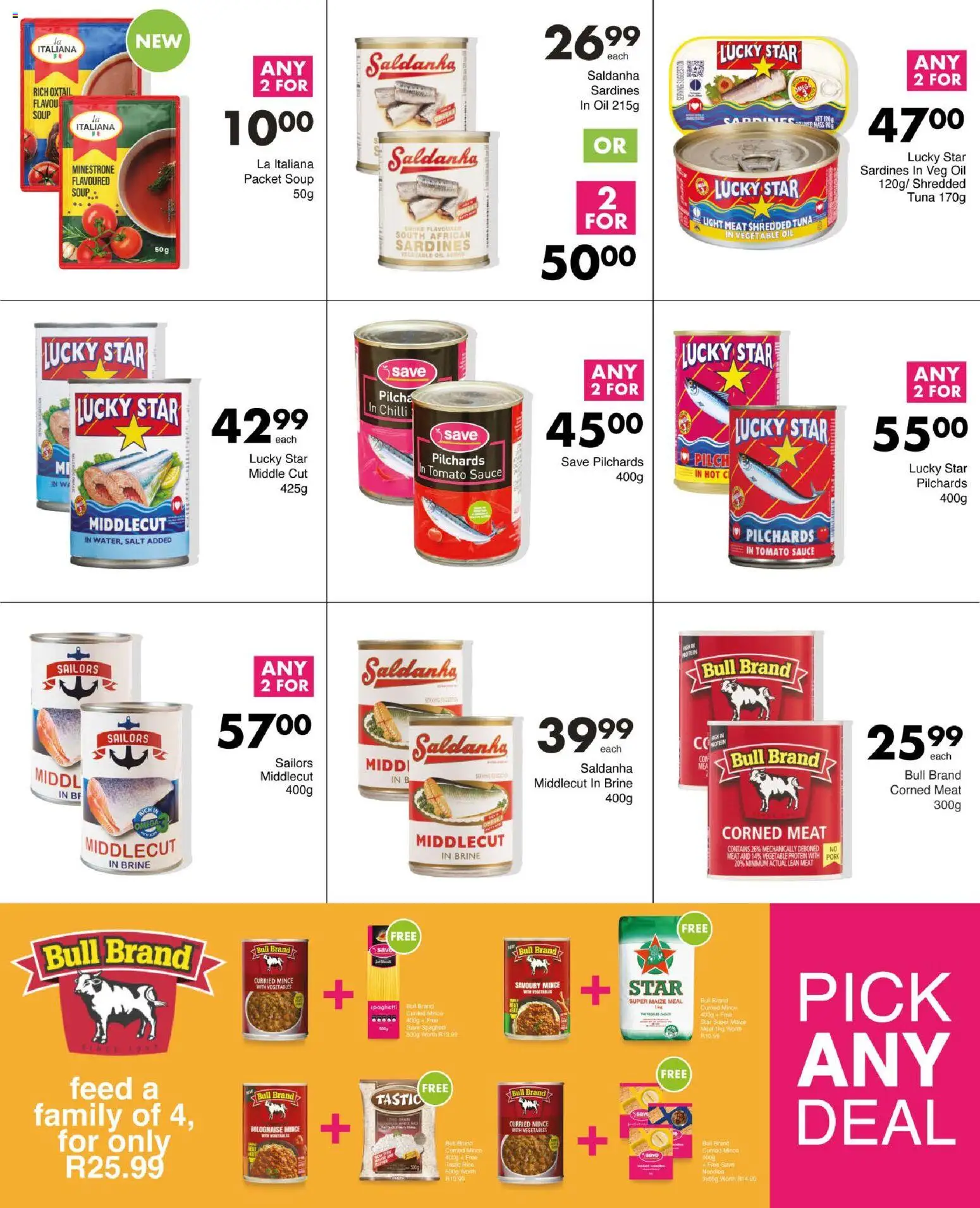 New Save catalogue – valid from 12.02.2026 | Page: 19 | Products: Pilchards, Oil, Noodles, Chilli