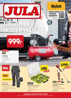 Forhåndsvisning av Jula kundeavis gyldig fra 18.09.2025