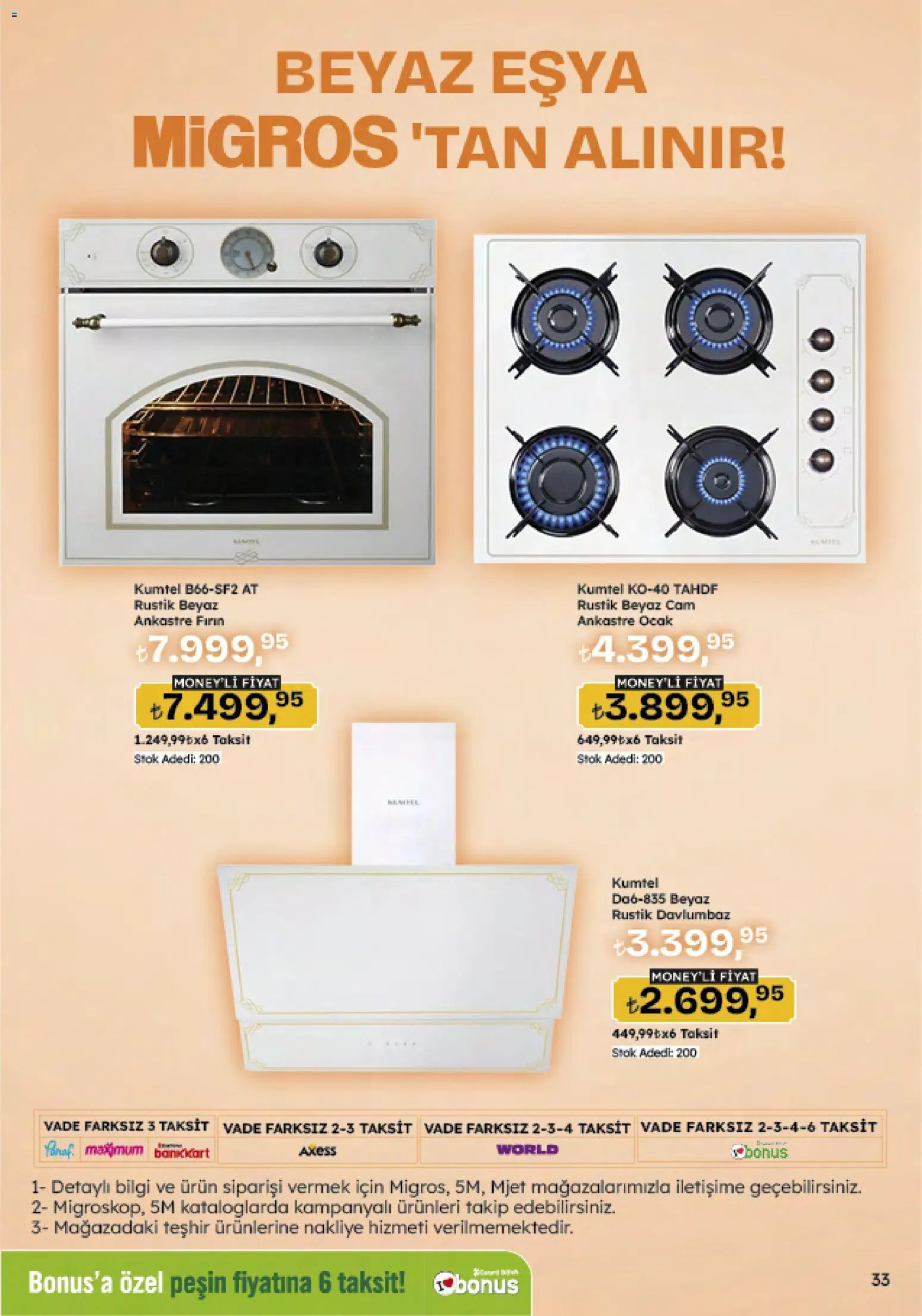 Migros Katalog - 5M Migroskop Dijital - 26.02.2026 tarihinden itibaren geçerlidir | Sayfa: 146 | Ürünler: Davlumbaz, Fırın, Ocak