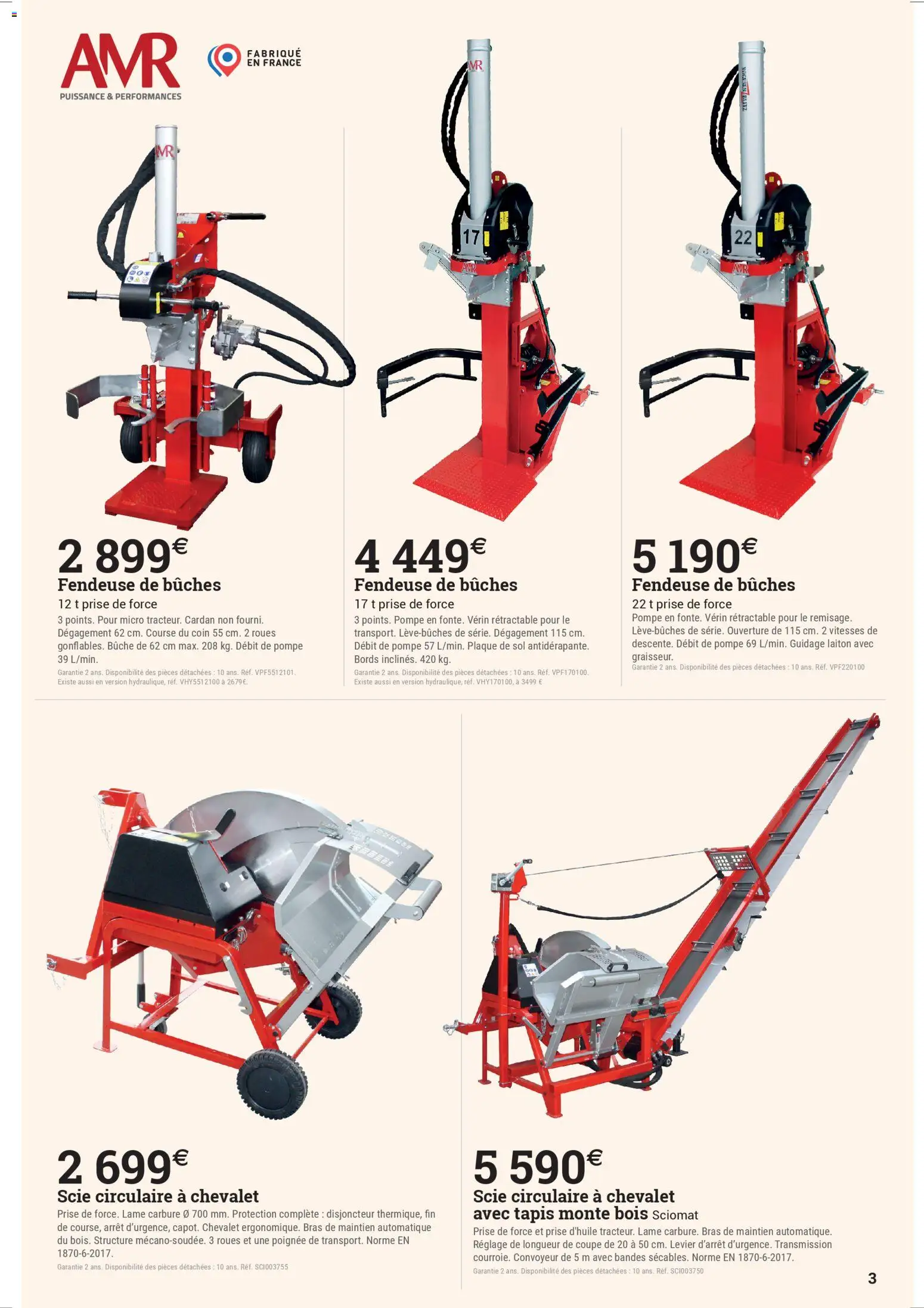 {H1} | Page: 3 | Produits: Chevalet, Disjoncteur, Scie circulaire, Tapis