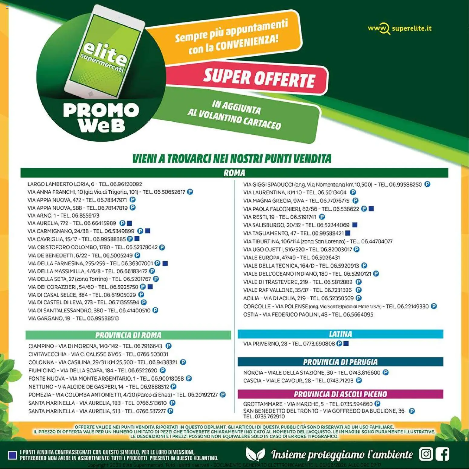 Volantino Elite Supermercati del 13.02.2026 | Pagina: 9