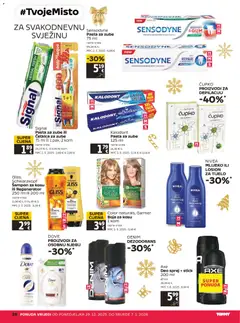 Katalog Tommy - Pregled kataloga iz trgovine Tommy, vrijedi od 29.12.2025 | Stranica: 26 | Proizvodi: Regenerator, Boja za kosu, Pasta za zube, Sensodyne