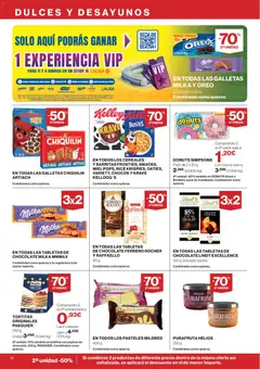Vista previa El Corte Inglés ofertas válido desde el 26.02.2026 | Página: 14 | Productos: Leche, Cereales, Galletas, Συσκευή ροής