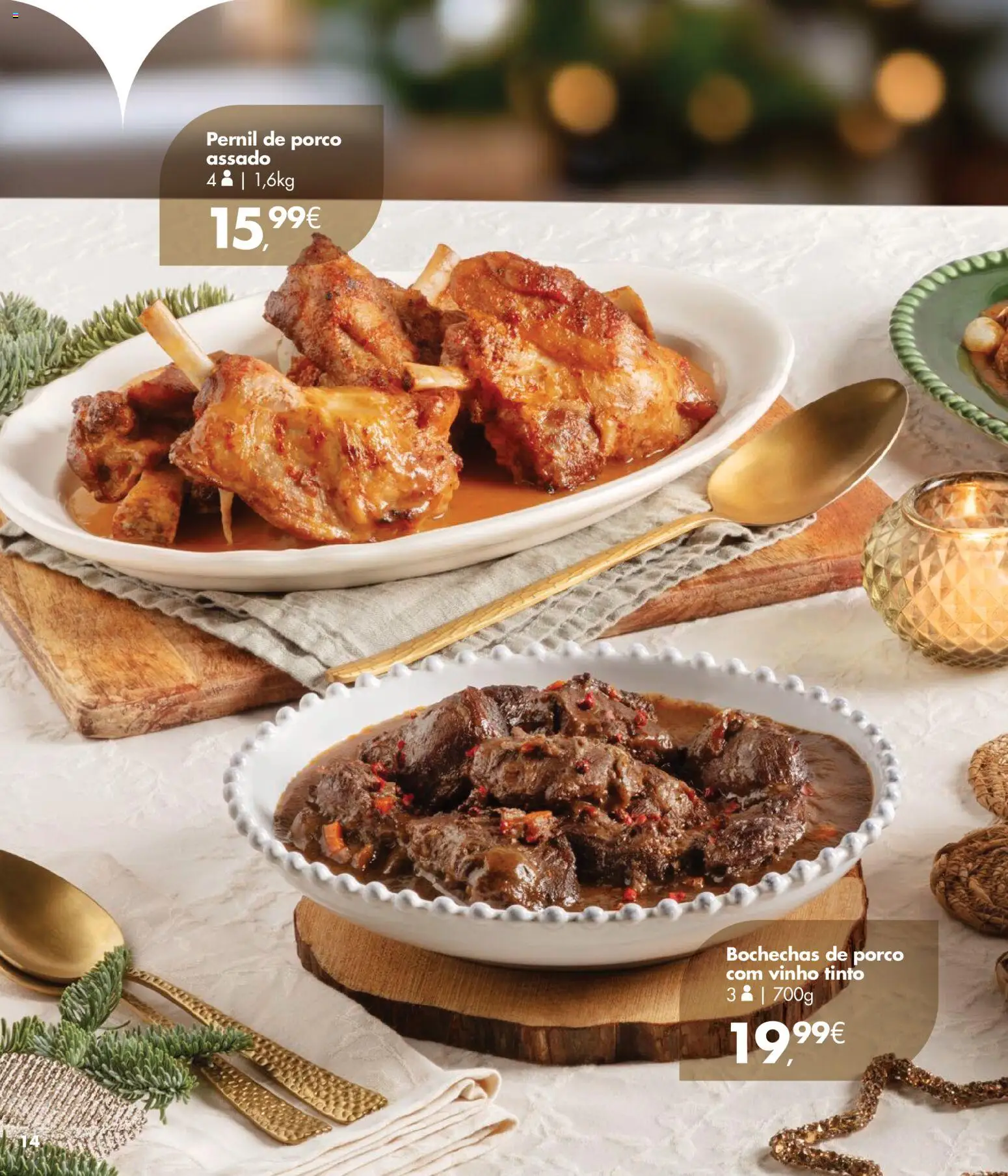 Pingo Doce Encomendas de Natal  │ válido de 19.11.2025 | Página: 14 | Produtos: Pernil, Vinho, Vinho tinto