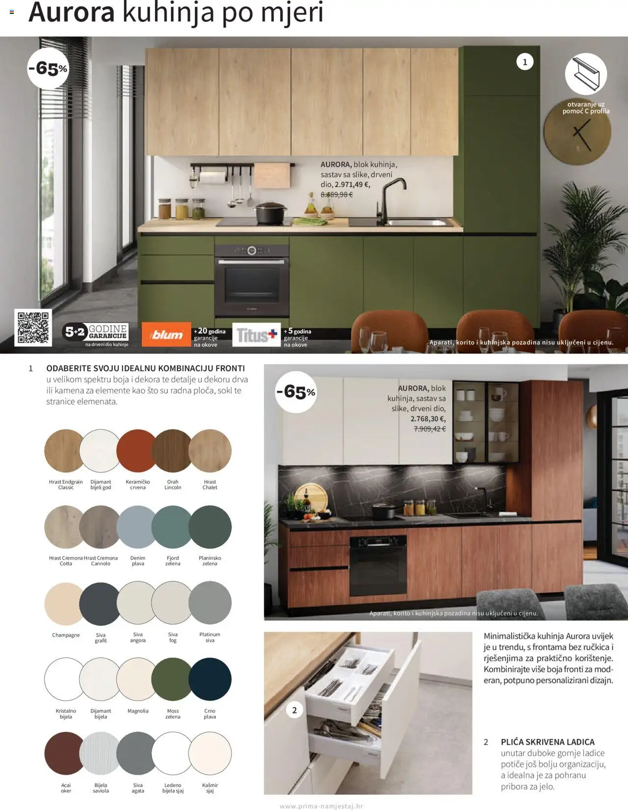 Prima katalog | vrijedi od 01.10.2025 | Stranica: 8 | Proizvodi: Ladice, Kuhinja, Orah