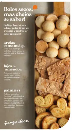 Pré-visualização Pingo Doce - Catálogo-Padaria válido de 20.05.2025 | Página: 26 | Produtos: Massa folhada, Açúcar, Massa, Biscoitos