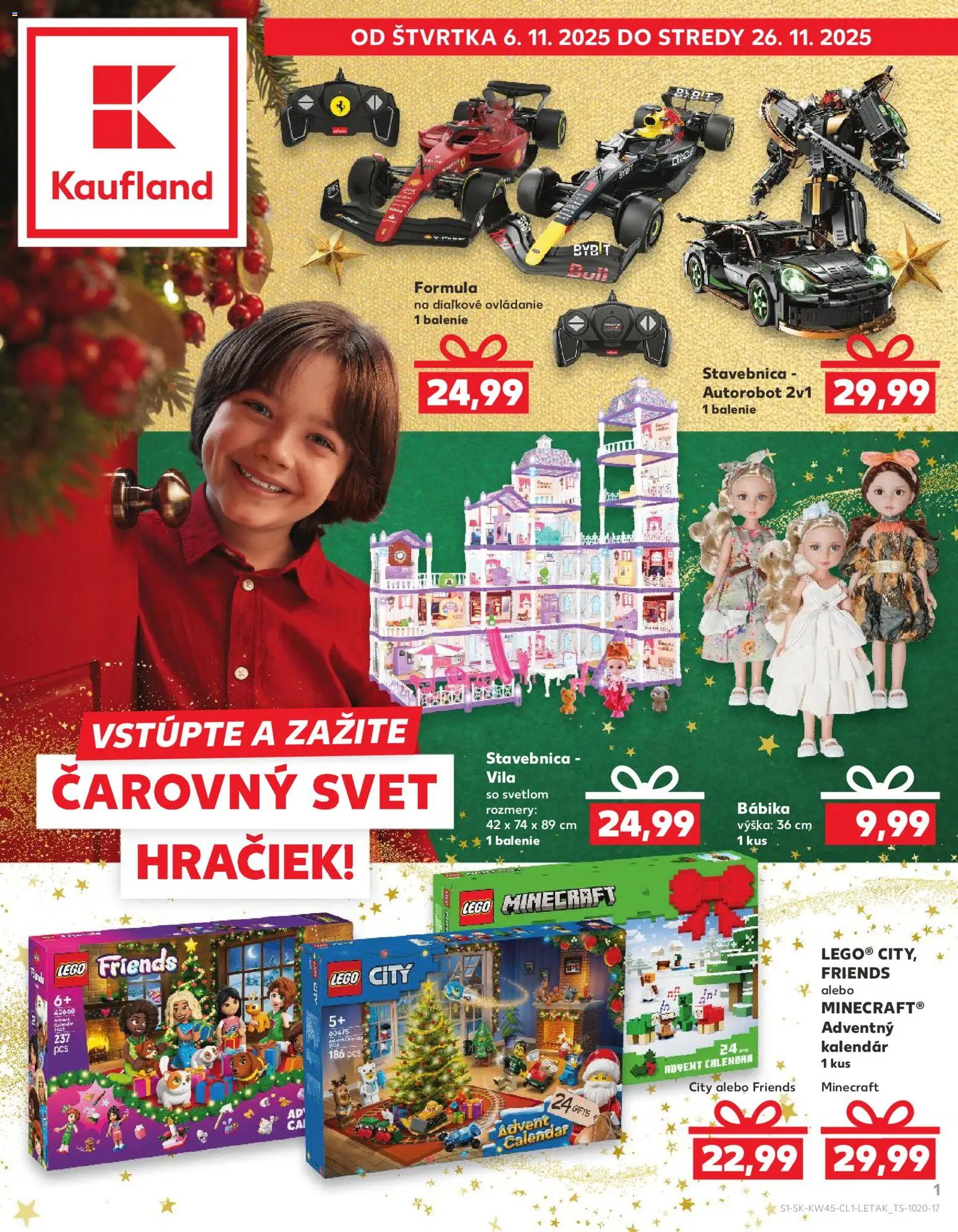 Kaufland SK akciós ujság - amely érvényes a következő dátumtól: 06.11.2025 | Oldal: 1 | Termékek: Só