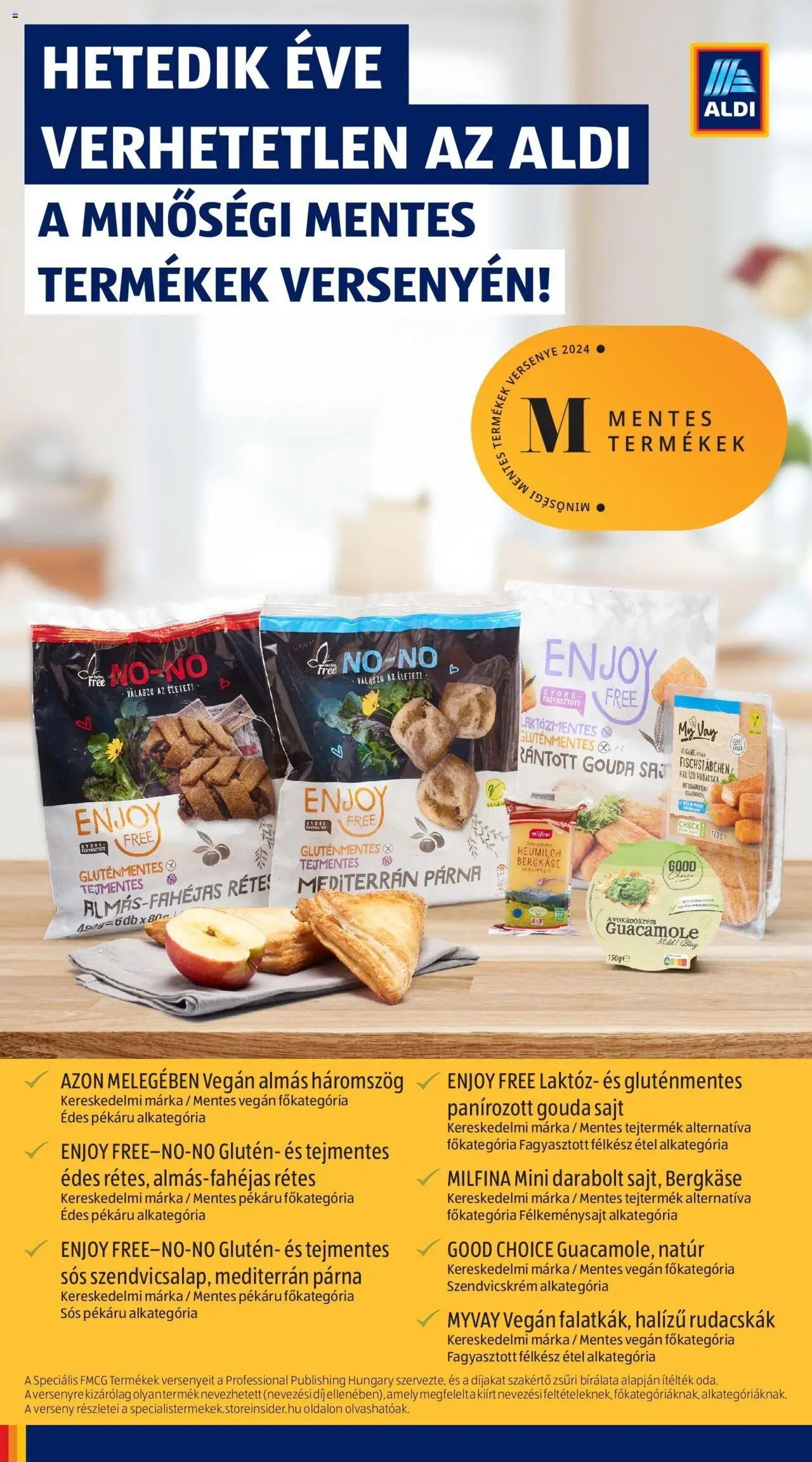 Aldi akciós ujság - amely érvényes a következő dátumtól: 29.05.2025 | Oldal: 32 | Termékek: Gouda, Hal, Gluténmentes, Vegán