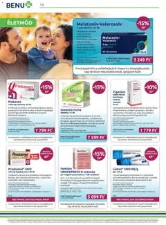 BENU Gyógyszertárak Akciós újság - amely érvényes a következő dátumtól: 01.11.2025 | Oldal: 14