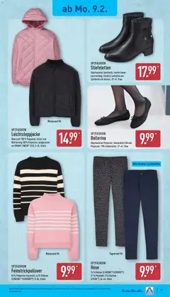 Aldi Prospekt 	 ab 09.02.2026 gültig | Seite: 20 | Produkte: Up2fashion, Hose
