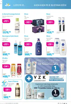 Lilly drogerie katalog - pregled Lilly drogerie kataloga - važi od 01.10.2025 | Strana: 14 | Proizvode: Mleko, Krema, Krema za ruke, Gel za tuširanje