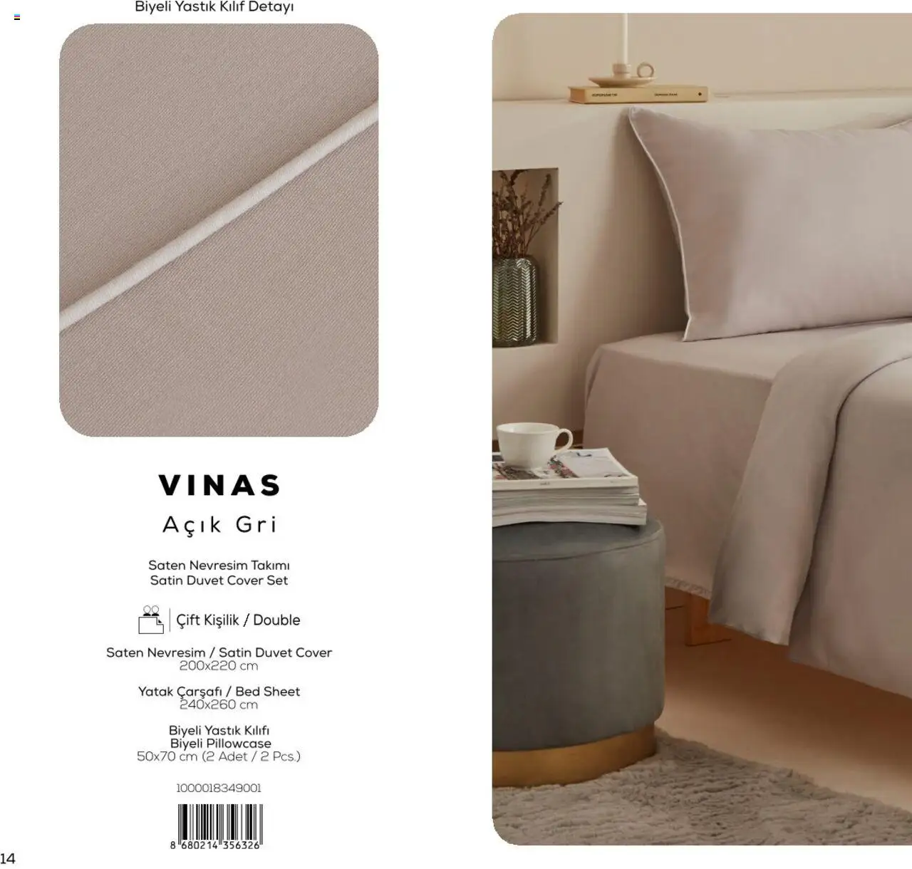 Karaca - Karaca Home - White Collection - 03.03.2025 tarihinden itibaren geçerlidir | Sayfa: 14 | Ürünler: Yastık