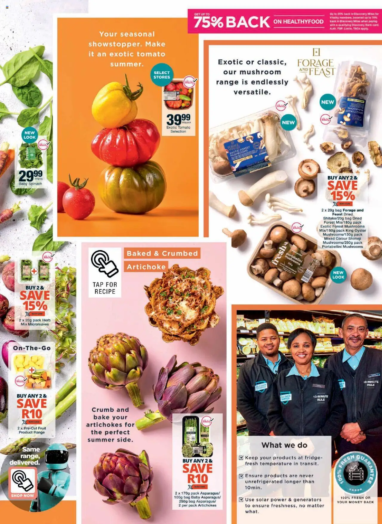 New Checkers catalogue – valid from 20.10.2025 | Page: 3 | Products: Bag, Fridge, Tap, Fruit