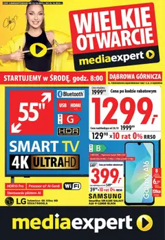 Pogląd oferty "Mediaexpert Gazetka - Wielkie otwarcie Dąbrowa Górnicza" - ważna od 15.10.2025