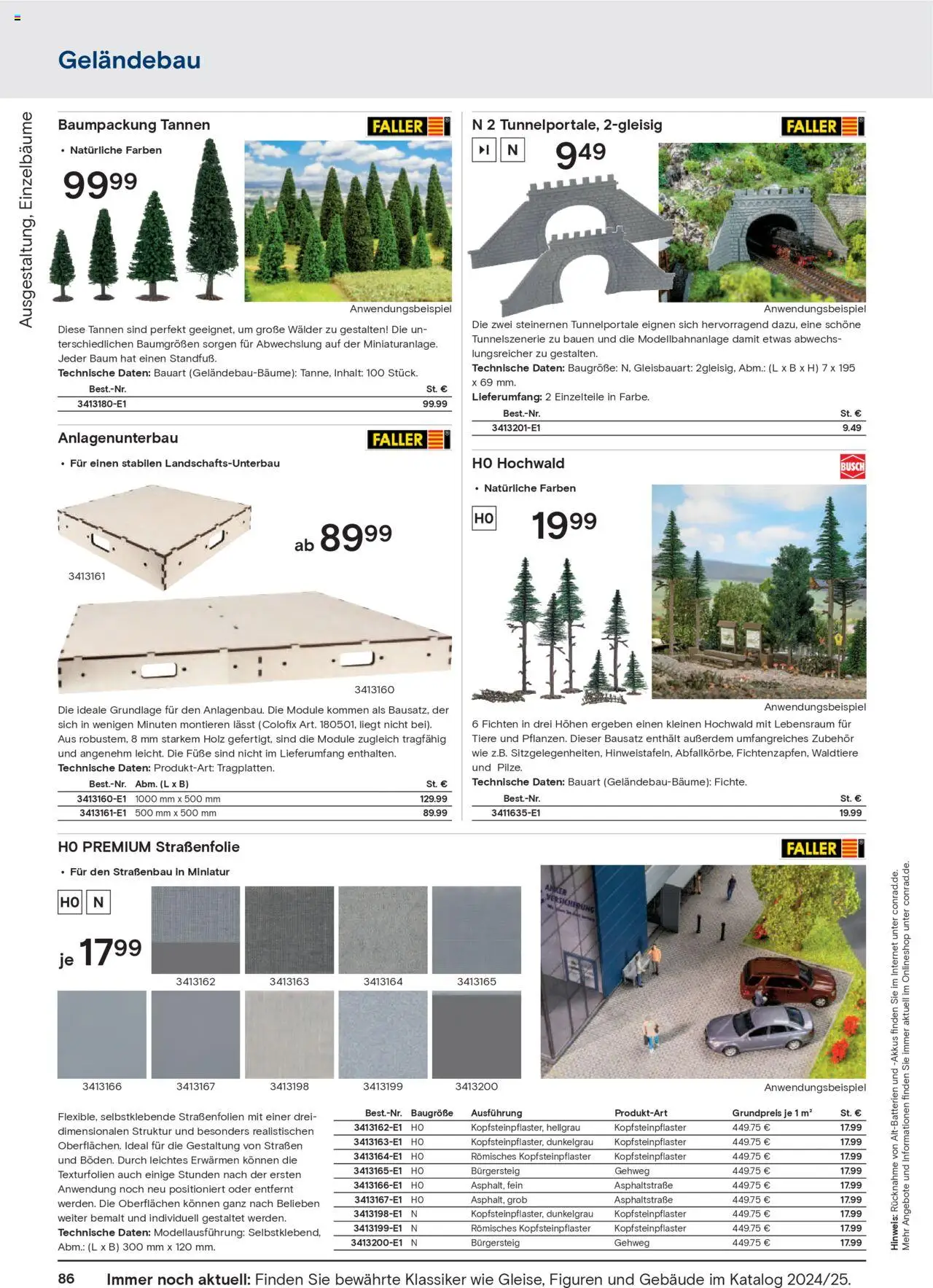 Conrad  Modellbahn Katalog – gültig ab 25.08.2025 | Seite: 88