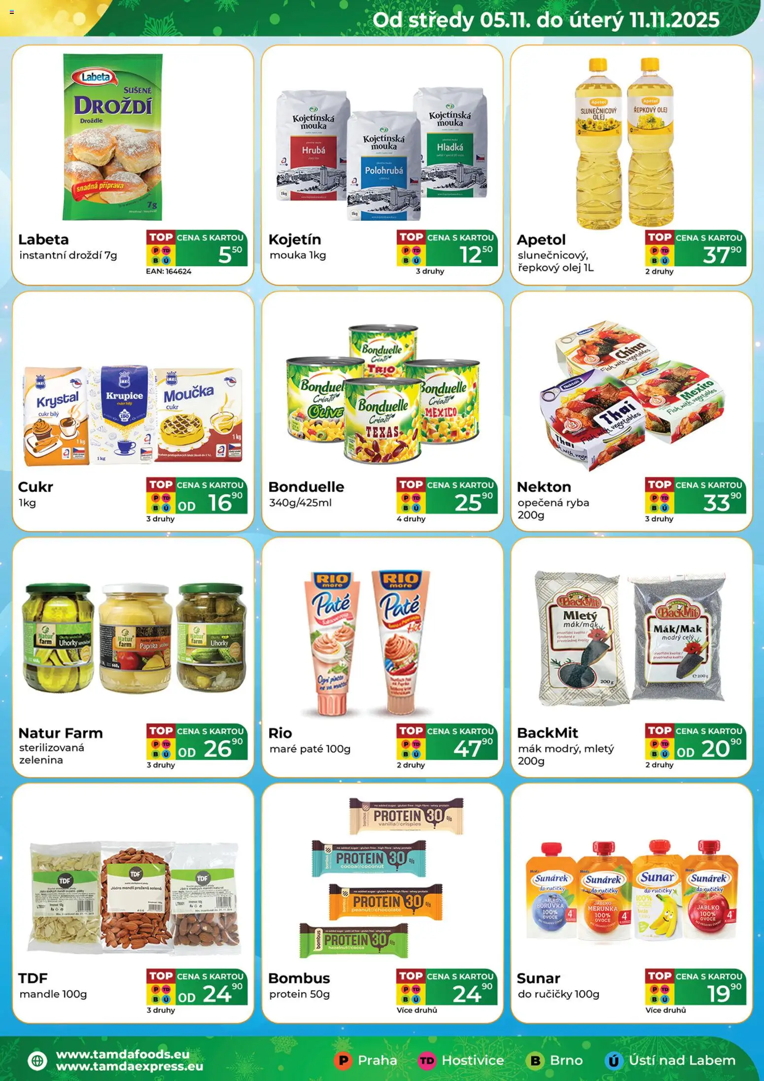 Tamda Foods leták od 05.11.2025 | Strana: 9 | Produkty: Olej, Mandle, Mouka, Protein