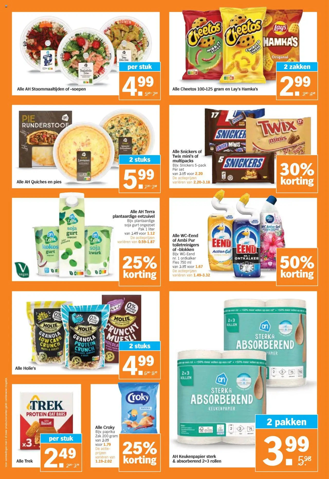  | Pagina: 16 | Producten: Snacks, Keukenpapier, Kész piskótalap, Toilet