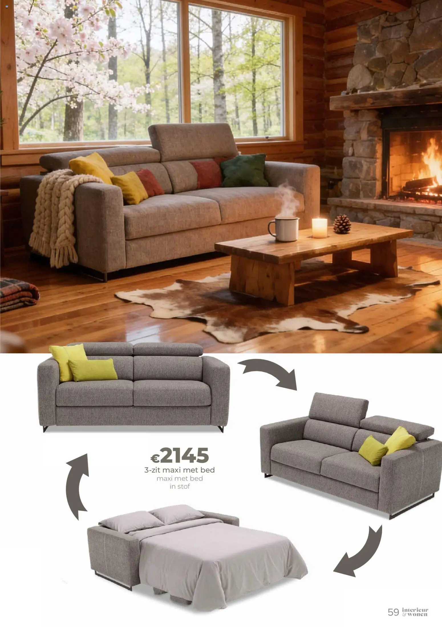 {H1} | Pagina: 59 | Producten: Bed