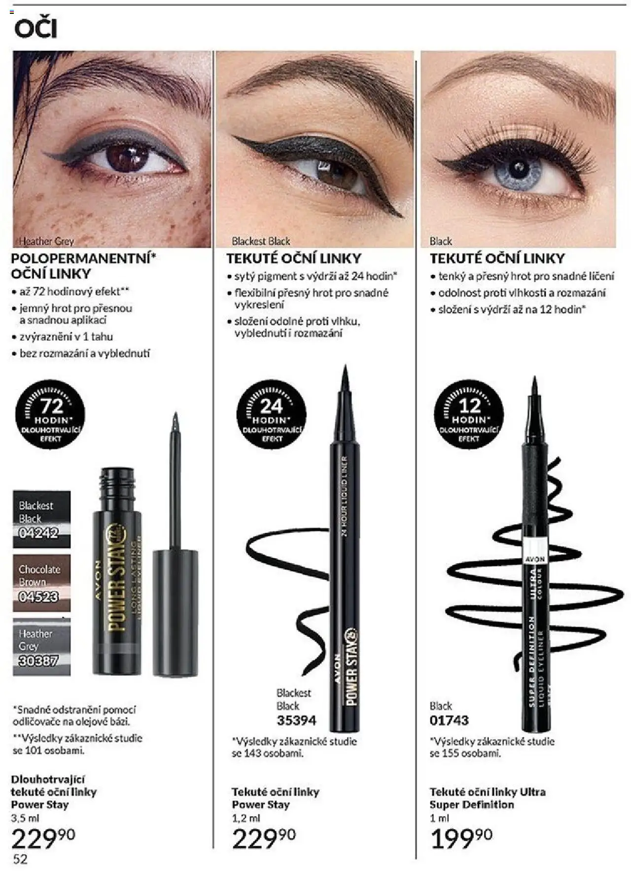 Avon katalog 10/2025 od 01.10.2025 | Strana: 52 | Produkty: Oční linky
