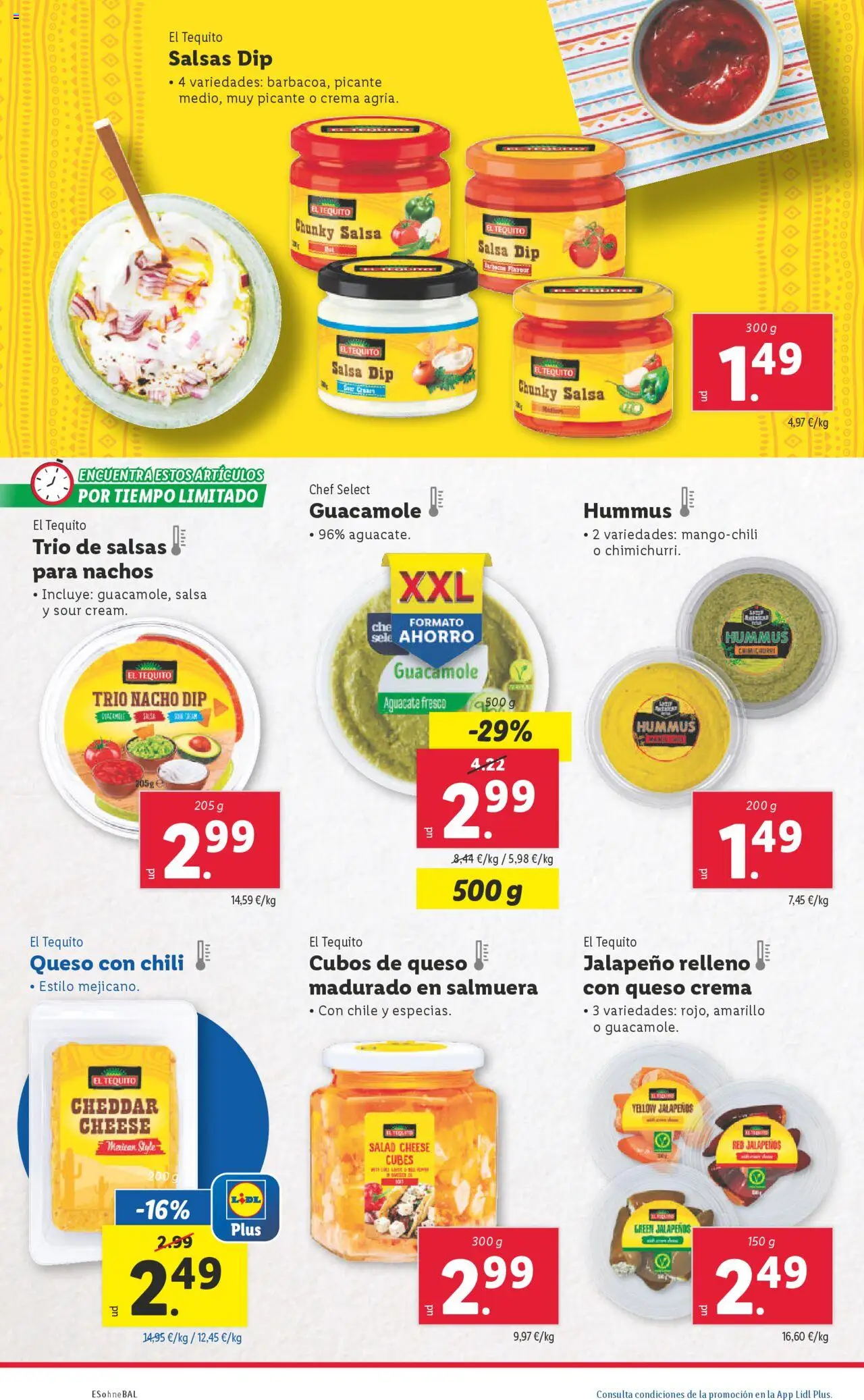 Lidl catálogo MAD │ válido desde el 02.06.2025 | Página: 26 | Productos: Queso, Guacamole, Crema, Salsas dip