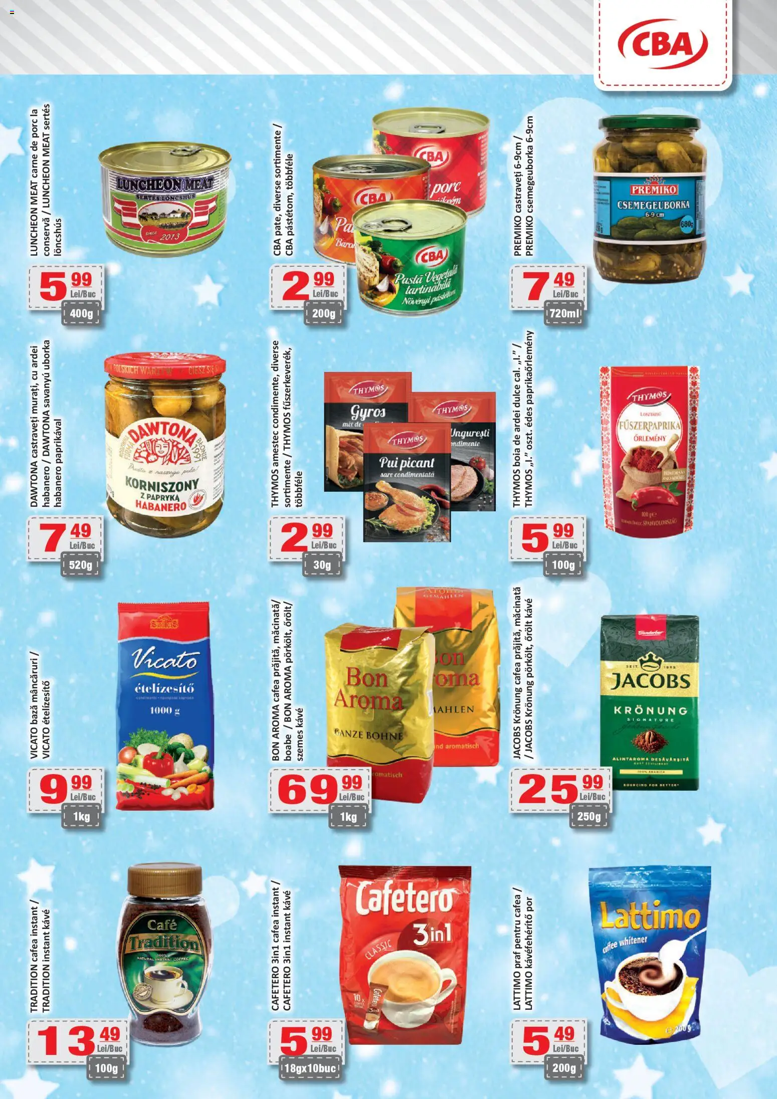 Noul catalog CBA – valabil de la 06.02.2026 | Pagină: 6 | Produse: Ardei, Cafea, Castraveți, Sare