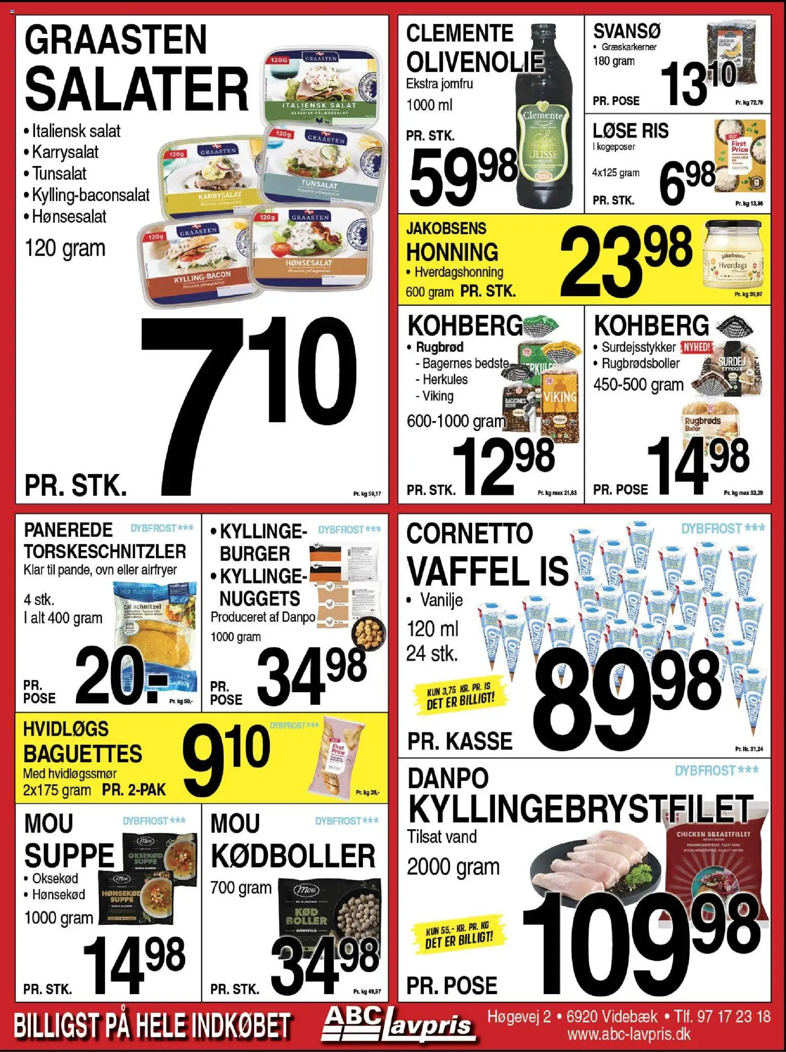 Abc Lavpris tilbudsavis – gyldig fra 22.10.2025 | Side: 5 | Produkter: Ris, Oksekød, Vanilje, Olivenolie