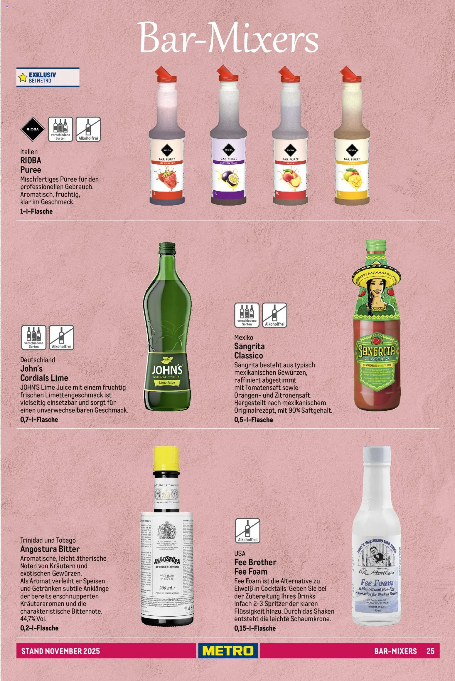 Metro - Spirituosen Sortiment – gültig ab 01.12.2025 | Seite: 25 | Produkte: Orangen