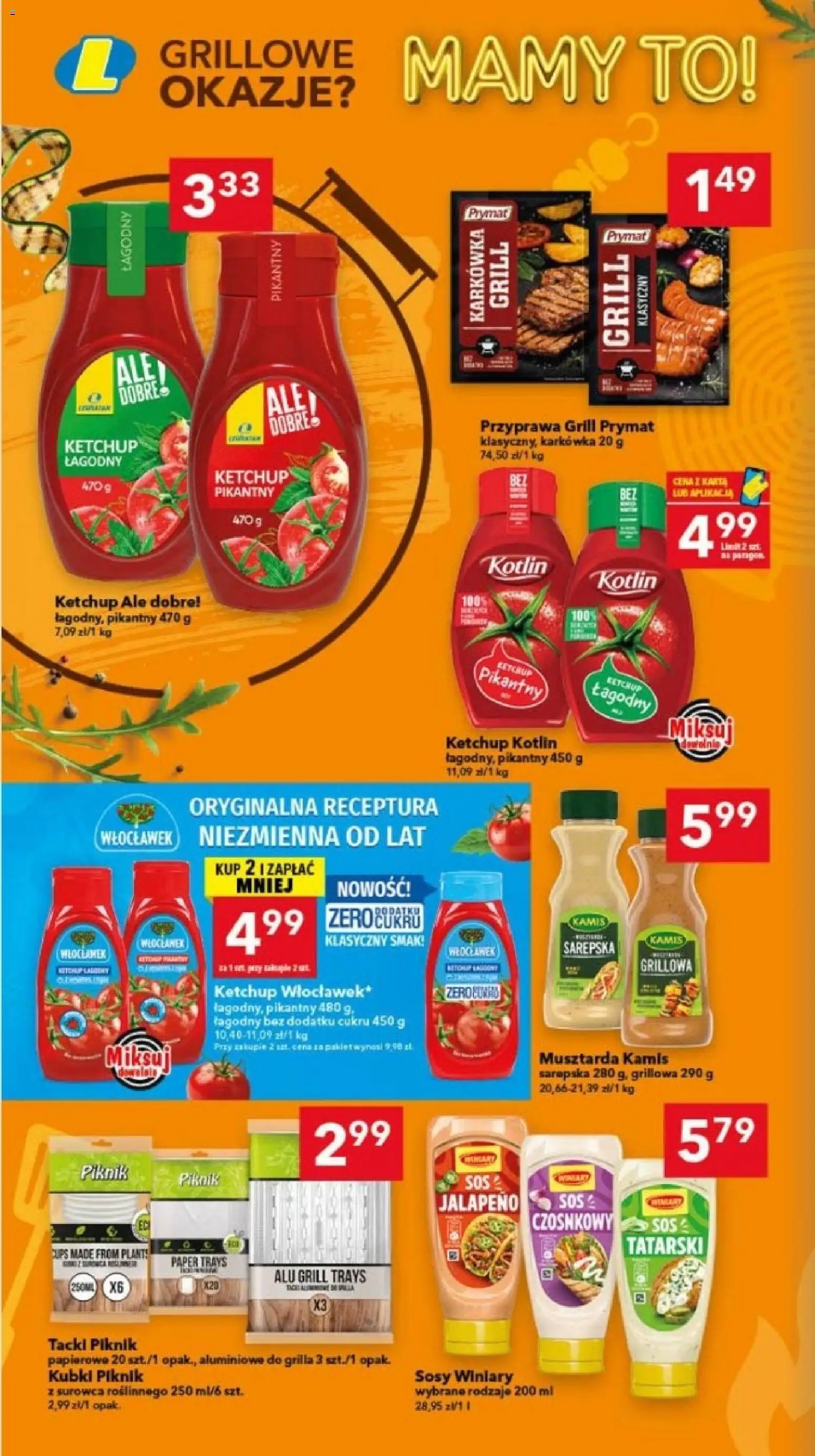 Lewiatan gazetka - Bydgoszcz od 23.04.2026 | Strona: 2 | Produkty: Karta, Karkówka, Grill, Musztarda