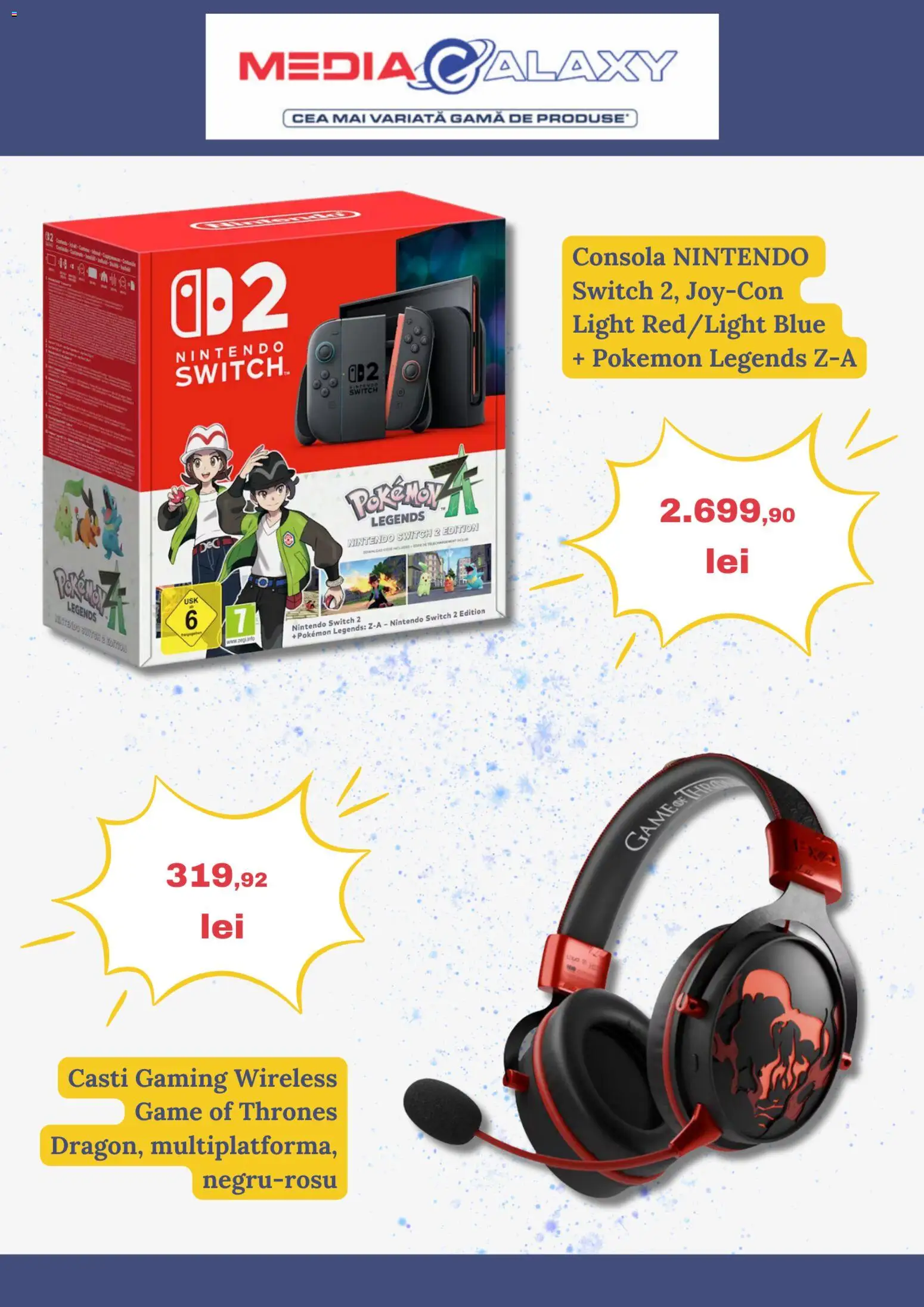 Noul catalog Media Galaxy – valabil de la 11.12.2025 | Pagină: 4 | Produse: Căști