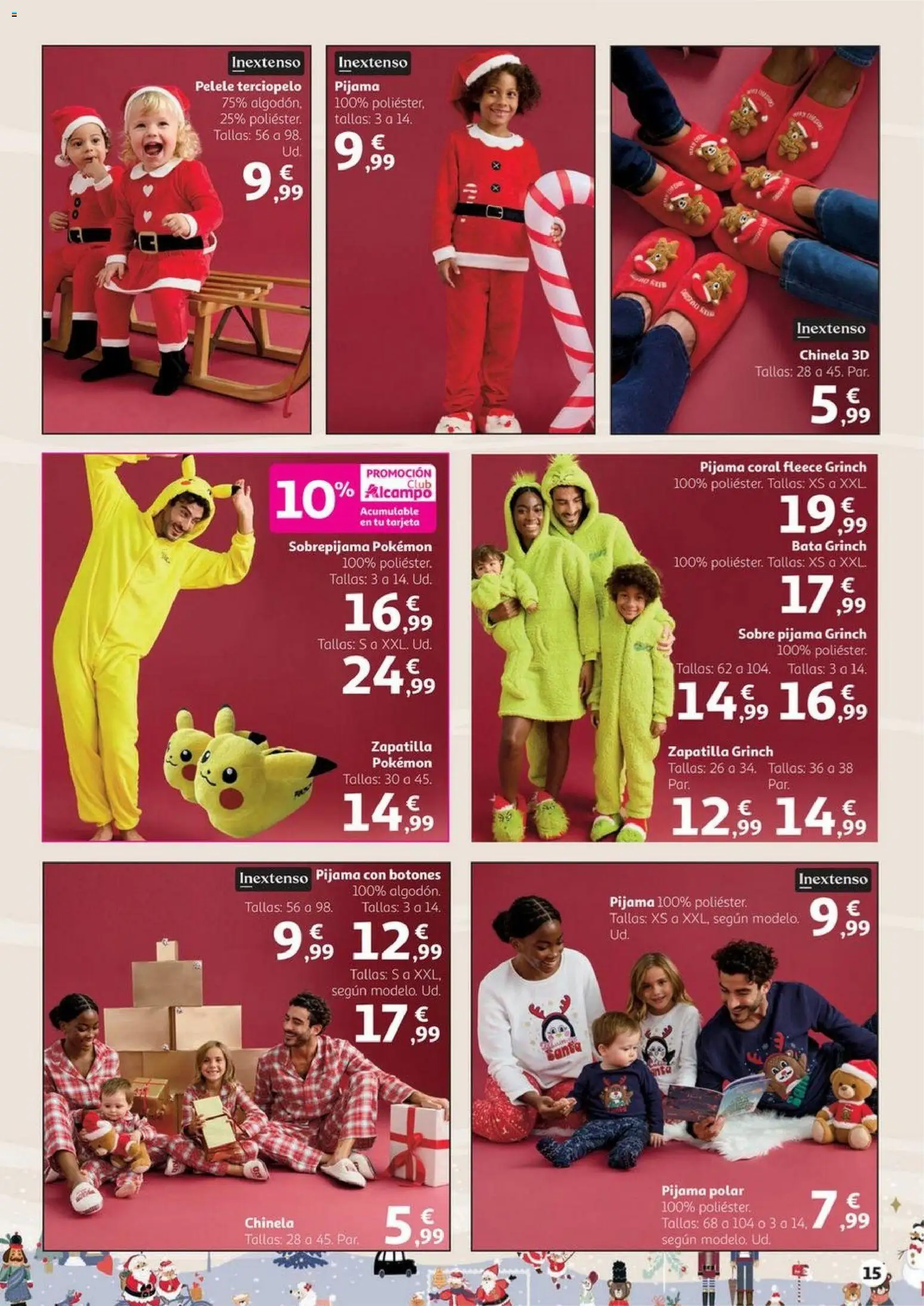 Alcampo - Decoració Nadal HP Cat │ válido desde el 06.11.2025 | Página: 15 | Productos: Pijama