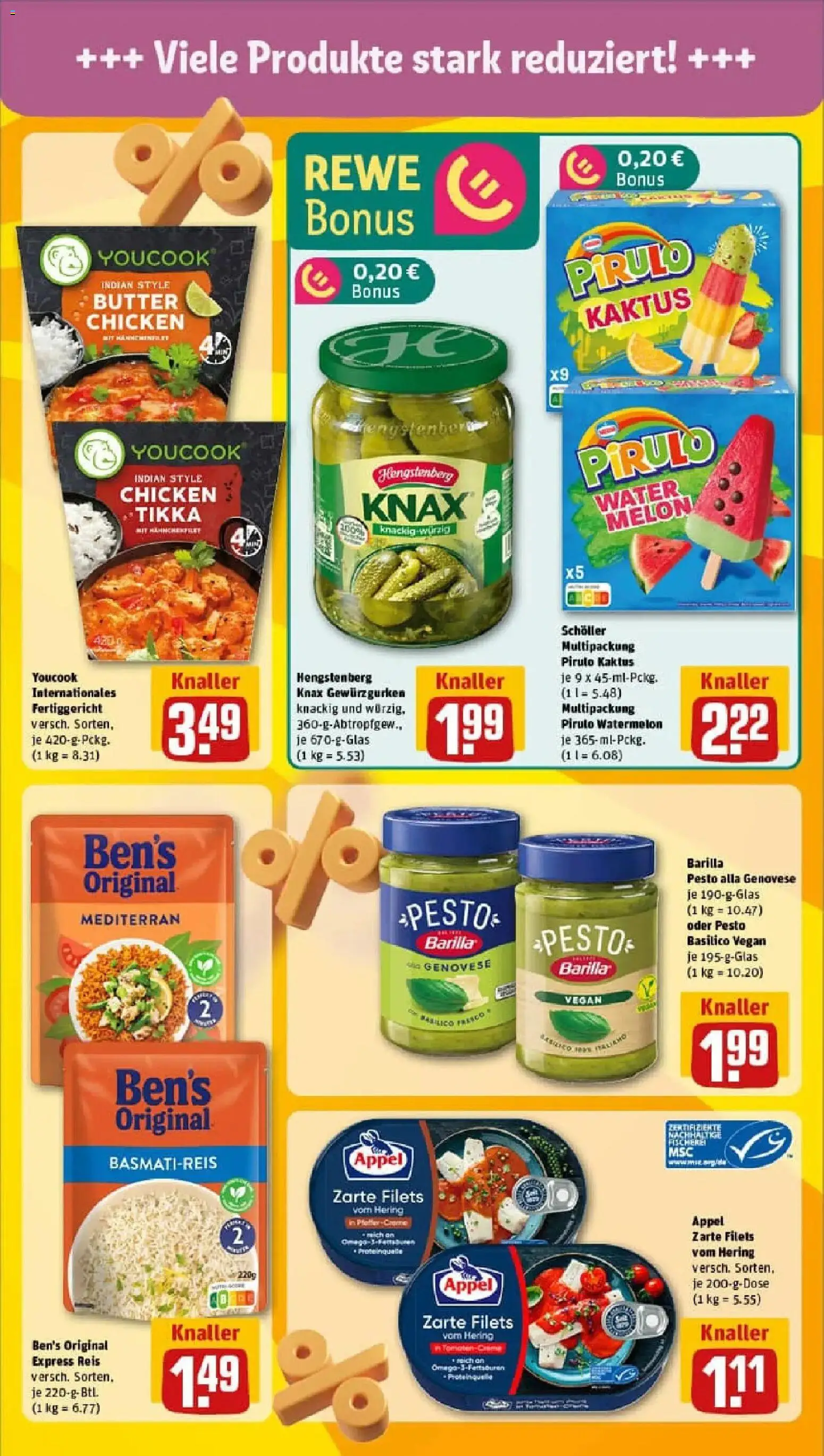 Rewe prospekt Dresden	 – gültig ab 18.01.2026 | Seite: 7 | Produkte: Youcook, Basmatireis, Butter, Barilla pesto