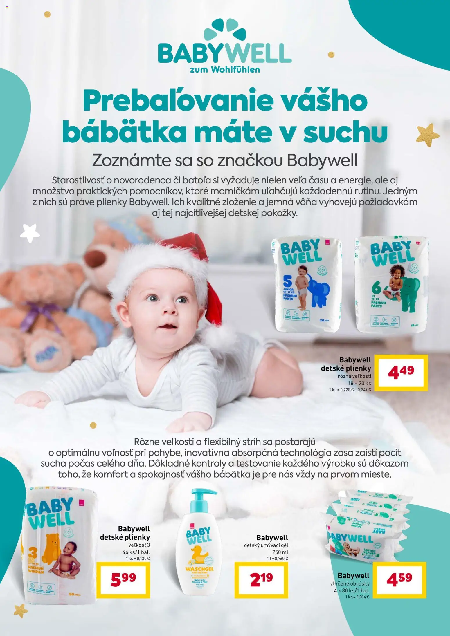 Nové Billa akcie – leták je platný od 10.12.2025 | Strana: 47 | Produkty: Plienky