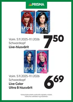 Prisma-mainoslehti voimassa 05.11.2025 alkaen